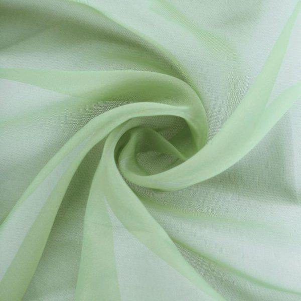 Chiffon & Cheesecloth Runners |  6ft Sage Green Premium Chiffon Table Runner