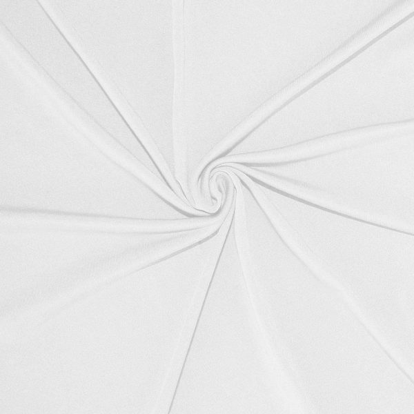 Commercial Grade Cotton & Polyester |  108″ White Round 100% Cotton Linen Seamless Tablecloth Washable