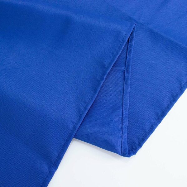 Commercial Grade Napkins |  5 Pack Royal Blue Premium Polyester Cloth Napkins with Hemmed Edges, Reusable Dinner Napkins 20″x20 – 220GSM