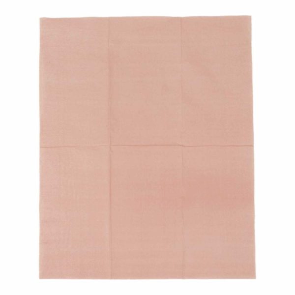 Eco-Friendly Natural Tableware |  50 Pack 2 Ply Soft Dusty Rose Disposable Party Napkins, Wedding Reception Dinner Paper Napkins