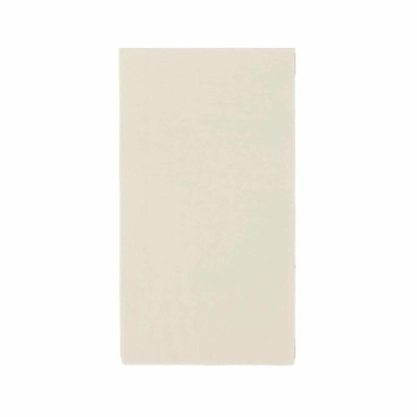 Eco-Friendly Natural Tableware |  50 Pack 2 Ply Soft Ivory Disposable Party Napkins, Wedding Reception Dinner Paper Napkins