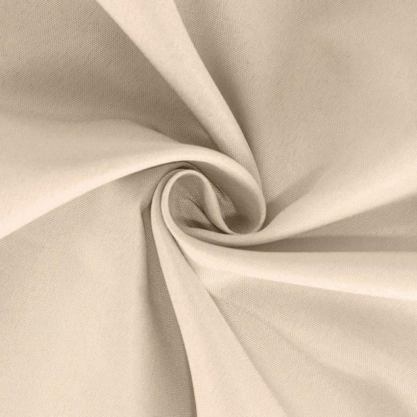 Polyester |  108″ Nude Seamless Polyester Round Tablecloth