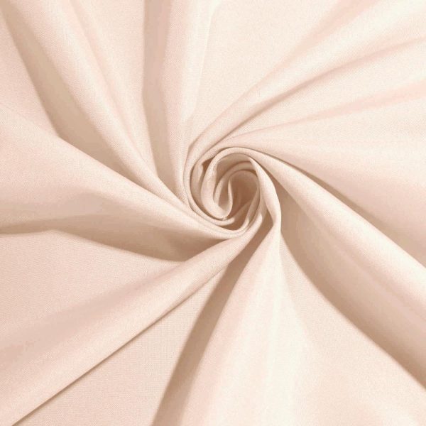 Polyester Napkins |  5 Pack Blush Cloth Napkins with Hemmed Edges, Reusable Polyester Dinner Linen Napkins – 20″x20″