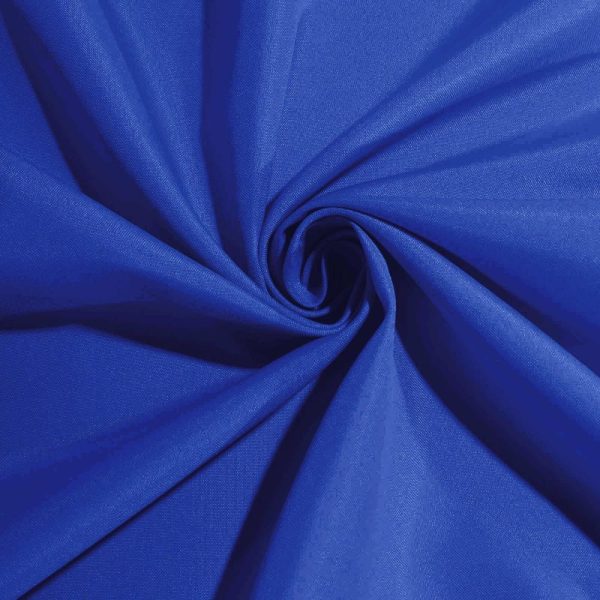 Polyester Napkins |  5 Pack Royal Blue Cloth Napkins with Hemmed Edges, Reusable Polyester Dinner Linen Napkins – 17″x17″