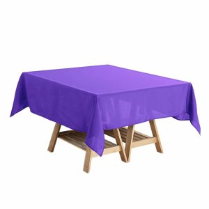 Polyester |  Purple Polyester Square Tablecloth 54″x54″