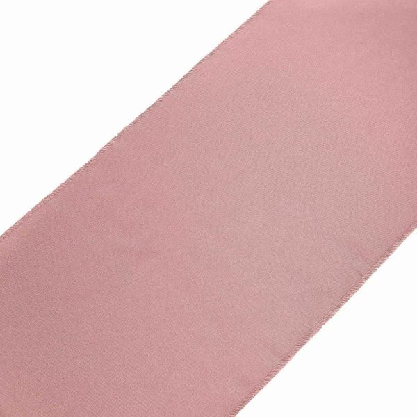 Polyester Runners |  12″x108″ Dusty Rose Polyester Table Runner