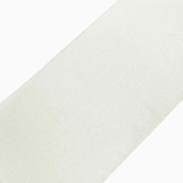 Polyester Runners |  12″x108″ Ivory Polyester Table Runner