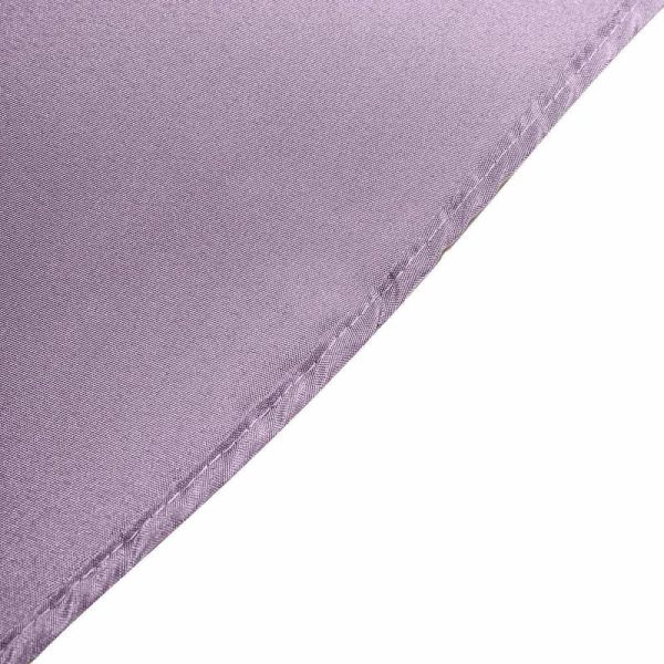 Polyester & Taffeta Sashes |  5 Pack 6″x108″ Violet Amethyst Polyester Chair Sashes