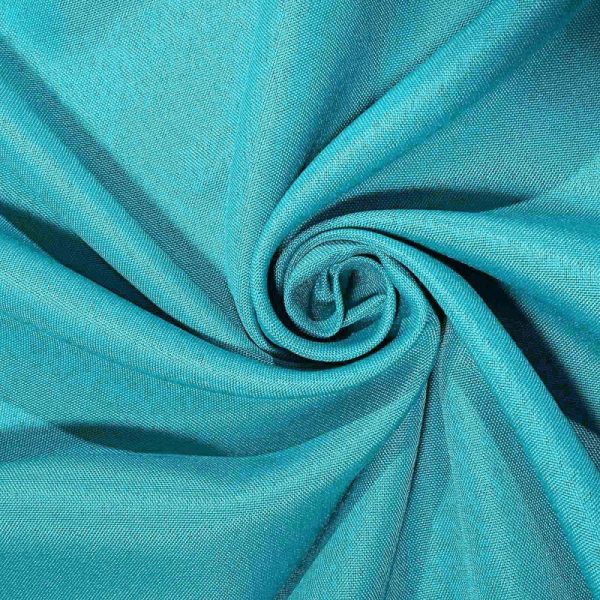 Polyester |  Turquoise Polyester Square Tablecloth 54″x54″