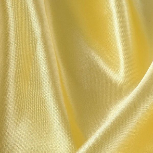 Satin Sashes |  5 Pack 6″x106″ Yellow Satin Chair Sashes