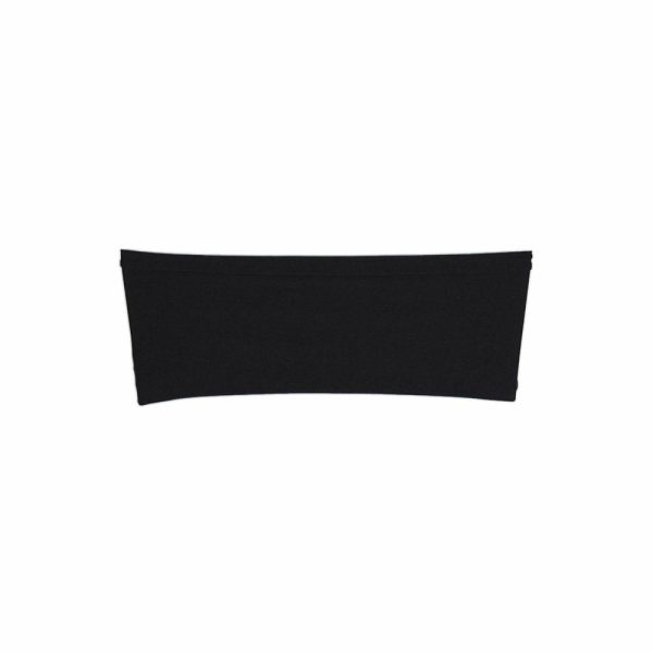 Spandex Sash Bands |  5 Pack Black Spandex Stretch Chair Sashes Bands Heavy Duty with Two Ply Spandex – 5″x12″