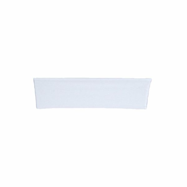 Spandex Sash Bands |  5 Pack White Spandex Stretch Chair Sashes Bands Heavy Duty with Two Ply Spandex – 5″x12″