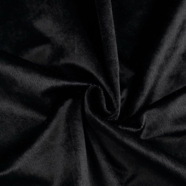 Taffeta & Velvet |  60″x102″ Black Seamless Premium Velvet Rectangle Tablecloth, Reusable Linen