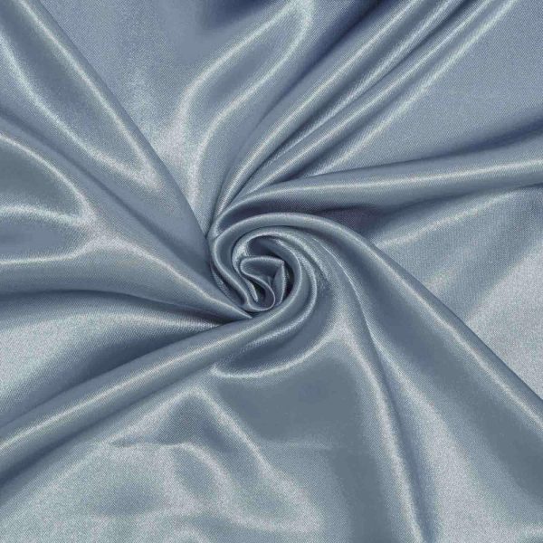 Satin & Taffeta Runners |  12″x108″ Dusty Blue Satin Table Runner